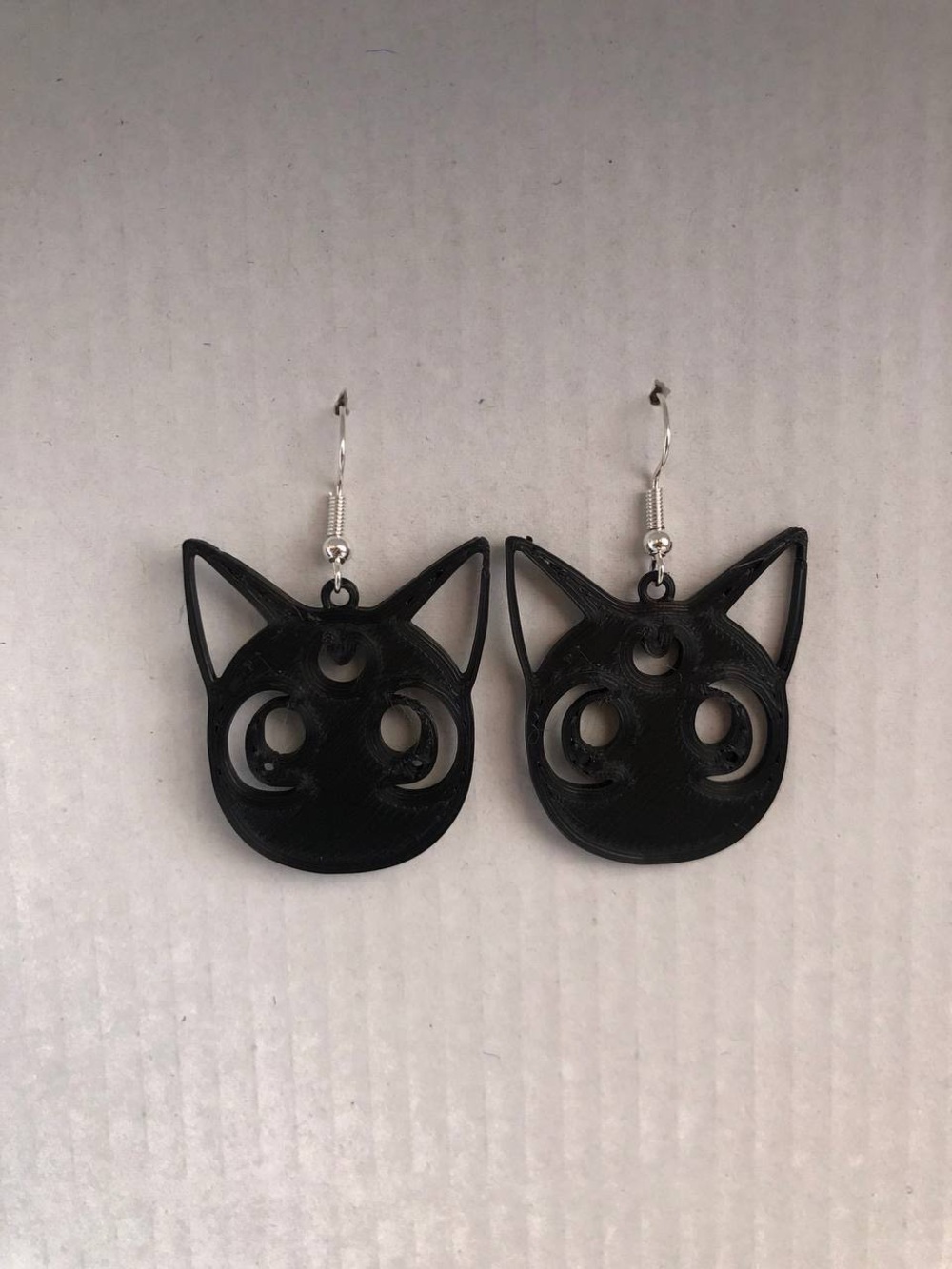 Earring cat Moon Sailor moon face